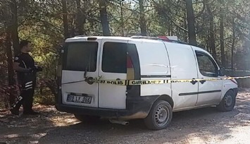 Araç içinde tüfekle vurulmuş halde bulundu