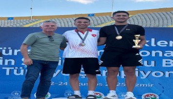 Aydınlı sporcudan Türkiye şampiyonluğu