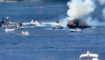 Bodrum’da tekne yangını