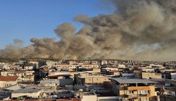 Buca'daki yangınla ilgili 1 kişiye tutuklama