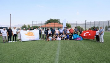 Çameli Festivali 5. gününde gökyüzü şölenine sahne oldu