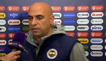 Fenerbahçe’nin Gençlerbirliği maçında başında olacak geçici hocası belli oldu