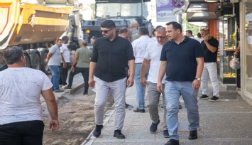 İZSU altyapı çalışmasını tamamlıyor, Bornova Belediyesi üstyapıyı yeniliyor