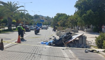 Marmaris’te feci kaza: Kasksız motosiklet sürücüsü yaşamını yitirdi