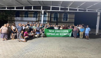 Milaslı zeytin üreticileri zeytinlikleri yok edecek açık kömür ocağına karşı dava açtı