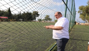 Orta Mahalle’de sahalar yenilenecek