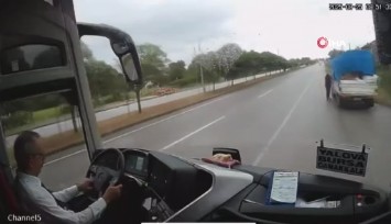 Samsun’da 2 kişinin öldüğü otobüs kazasının dehşet görüntüleri ortaya çıktı