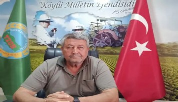 Saruhanlı Ziraat Odası Başkanı Aydoğan Okur: 'Deniz suyunu arıtarak kullanıma sunsunlar'