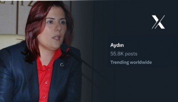 Siyasi transfer, Aydın'ı sosyal medyada dünya trendlerine soktu