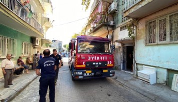 Aydın’da izinli İitfaiyeciden örnek davranış: Meslek aşkıyla yangına koştu