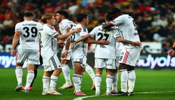 Beşiktaş, Kayseri'de farka koştu: 0-4