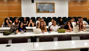 Bornova’da peyzaj mimarlığı öğrencileri deneyimli isimlerle buluştu