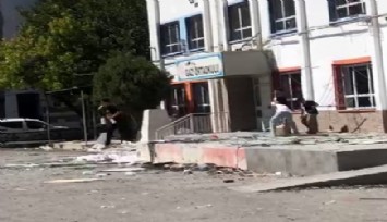 Buca’da harabeye çevrilen okul: Camlar kırıldı, ağaçlara zarar verildi