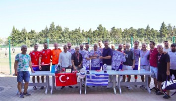 Çeşme  Sakız Master Futbol Turnuvası tamamlandı