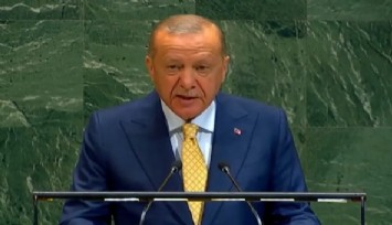 Cumhurbaşkanı Erdoğan’ın BM’deki konuşması teknik süre sınırı nedeniyle kesilmiş