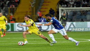 Fenerbahçe, Kasımpaşa'ya takıldı: 1-1
