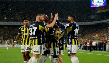 Fenerbahçe tek golle kazandı: 1-0