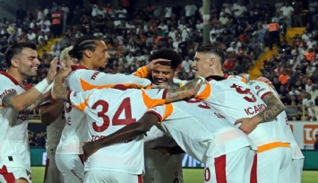 Galatasaray, Alanya'da tek golle kazandı