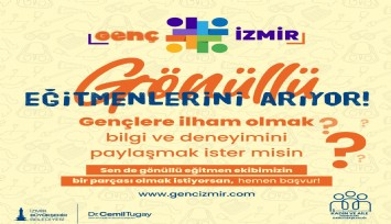 Genç İzmir’de gönüllü eğitmen başvuruları başladı