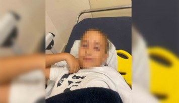 İzmir’de bayrak direği devrildi, 9 yaşındaki çocuk yaralı