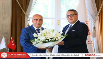 İzmir İl Sağlık Müdürü Ayhan Kul görevine başladı