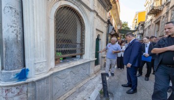 İzmir’in tarihi yapıları gün yüzüne çıkıyor