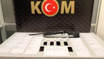 Kütahya'da organize suç örgütü operasyonu: 6 tutuklama
