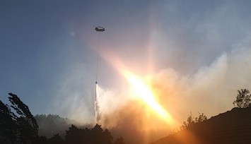Muğla’da yangın mücadelesi sürüyor