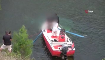 Otomobil Kızılırmak’a uçtu