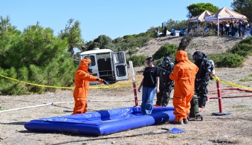 Urla'da deprem ve tsunami tatbikatı