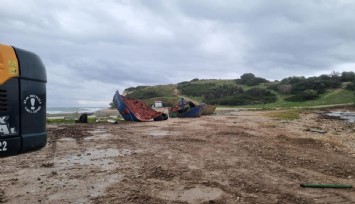 Urla'daki asbestli gemi sökümü için yasal işlem uygulanacak