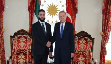 Erdoğan, Suriye Cumhurbaşkanı Ahmed Şara ile görüştü