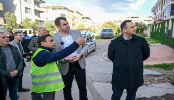 Eşki ve Güç selden etkilenen mahallelerde incelemelerde bulundu