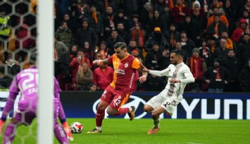 Galatasaray evinde Gaziantep'i geçemedi: 1-1