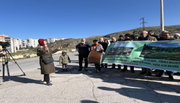 Harmandalı sakinlerinden çağrı: Çöplük orman olsun