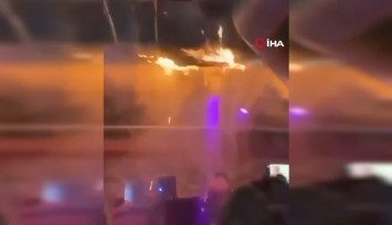 İsviçre'de kayak merkezinde 40 kişinin öldüğü yangının başladığı anlar ortaya çıktı