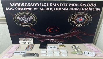 İzmir'de uyuşturucu satan sevgililer yakalandı