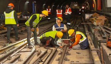 İzmir Metrosu’nda makas değişimi: Fahrettin Altay hattı geçici olarak kapalı