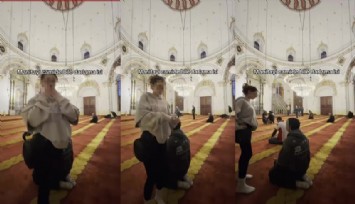 Konya’daki cami görüntüleriyle ilgili gözaltına alınan genç kadın serbest bırakıldı