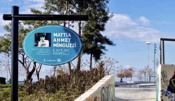 Mattia Ahmet Minguzzi’nin adı İzmir'deki o kaykay parkında yaşayacak