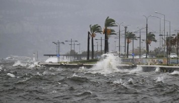 Meteoroloji'den Ege için fırtına uyarısı