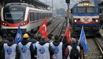 Raylarda grev krizi: İZBAN ve TCDD çalışanları iş bırakıyor