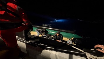Umuda yolculuk yarım kaldı: Seferihisar açıklarında 16'sı çocuk 43 düzensiz göçmen yakalandı