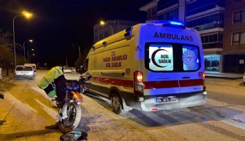 Uşak'ta motosiklet kazası: 1 can kaybı