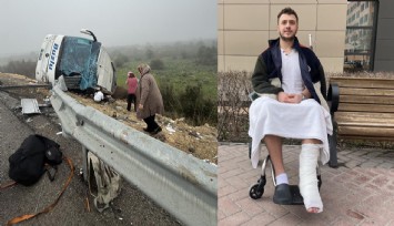 10 kişinin öldüğü kazadan kurtulan öğrenci konuştu: Şoför yolu bilmiyordu, kavşağa süratle girdi