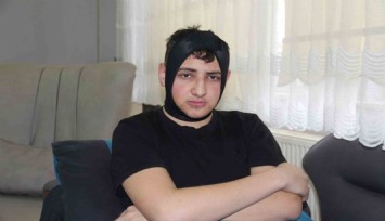 4 öğrenci tarafından omuriliği kırılan çocuk, polislik hayalinden mahrum kalmak istemiyor