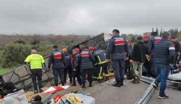 Antalya'da yolcu otobüsü şarampole yuvarlandı: 8 ölü, 26 yaralı