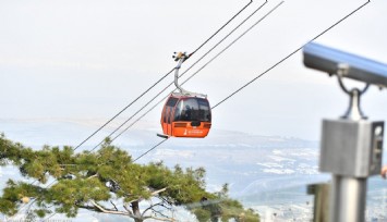 Balçova Teleferik Tesisleri’nde bakım zamanı