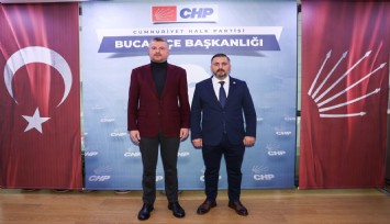 Başkan Görkem Duman’dan İlçe Başkanı Suat Bulut’a hayırlı olsun ziyareti