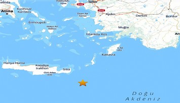 Datça açıklarında 3.7 büyüklüğünde deprem